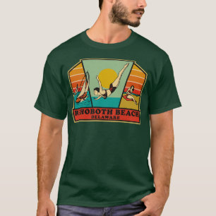 Reise nach Rehoboth Beach Delaware im Vintage-Stil T-Shirt