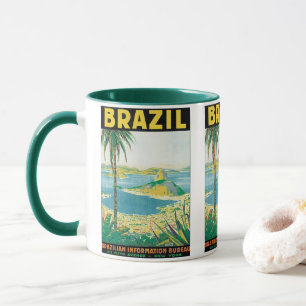 Reise nach Rio de Janeiro Brasilien Küstenstrand i Tasse