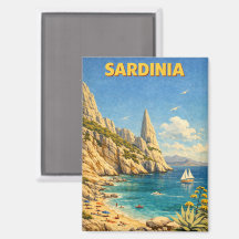 Reise nach Sardinien Vintage Cala Goloritzé