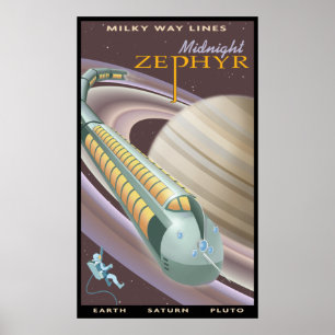 Reise nach Saturn Poster