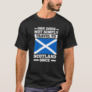 Reise nach Schottland einmal Scotland Premium T-Shirt