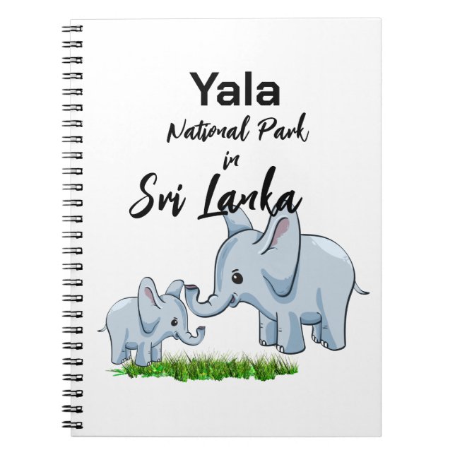 Reise nach Sri Lanka Notizblock (Vorderseite)