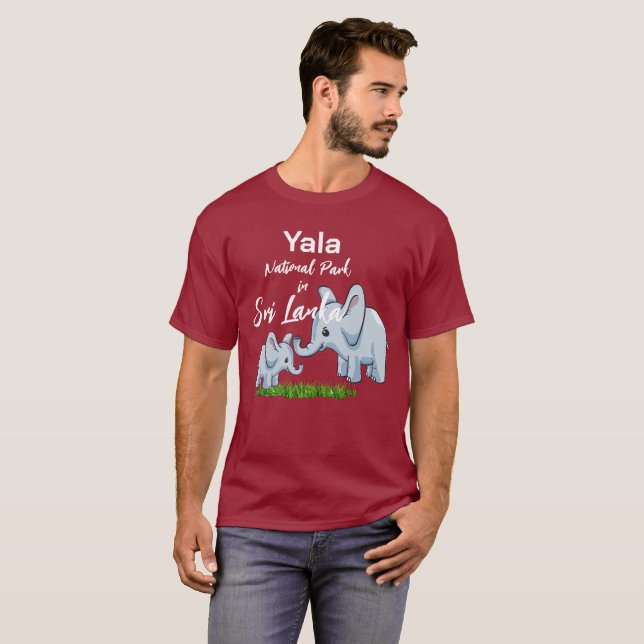 Reise nach Sri Lanka T-Shirt (Vorne ganz)