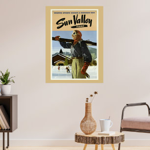Reise nach Sun Valley, Idaho Poster