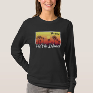 Reise nach Thailand Urlaub Asien Thai Phi Phi Vint T-Shirt
