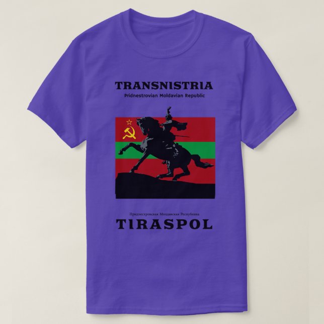 Reise nach Transnistrien T-Shirt (Design vorne)