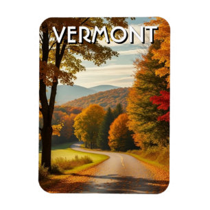 Reise nach Vermont Magnet