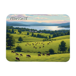 Reise nach Vermont Shelburne Farms Magnet