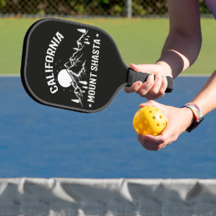 Reise nach Vintage Mount Shasta Kalifornien Pickleball Schläger