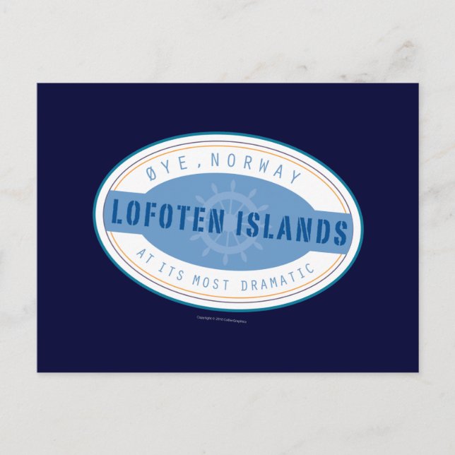 REISE-Norwegen- Postkarte (Vorderseite)