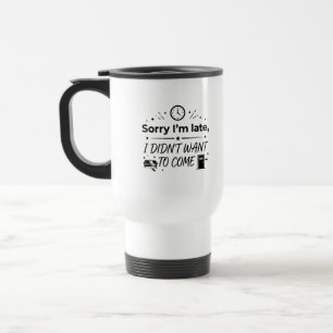 Reise-Pendler-Tasse 15oz Introvertiert Spätankömml Reisebecher
