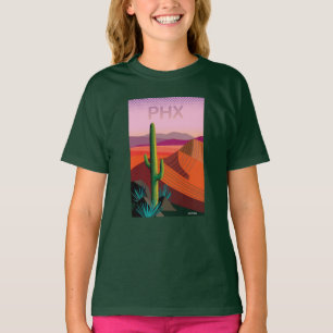 Reise-Plakat Phoenix Arizona   T-Shirt
