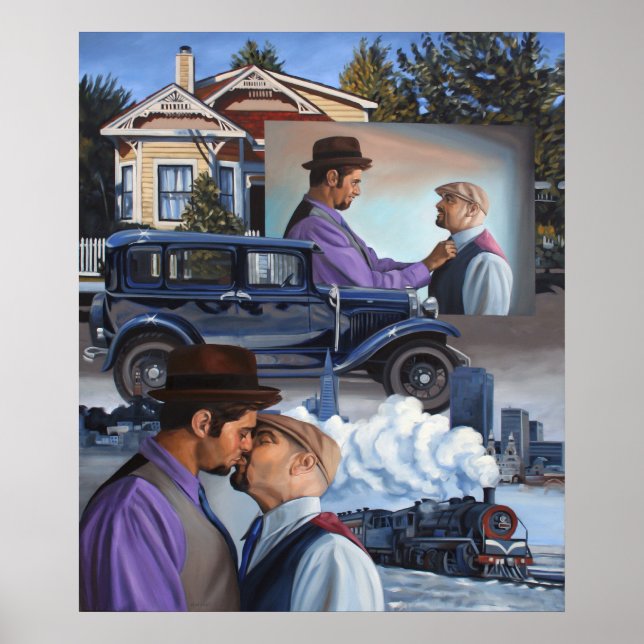 Reise (Poster) von Kenney Mencher Poster (Vorne)