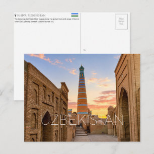 Reise-Postkarte Chiwa, Usbekistan Postkarte