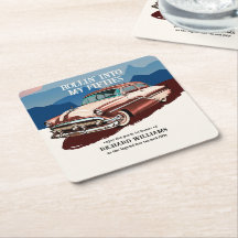 Reise Retro Oldtimer Thema 50. Geburtstag