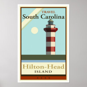 Reise South Carolina Poster