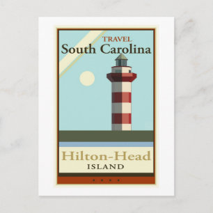 Reise South Carolina Postkarte