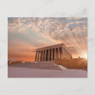 Reise Stadt Ankara Türkei Urlaub retro Vintage Postkarte