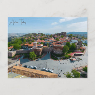Reise Stadt Ankara Türkei Urlaub retro vintage Postkarte