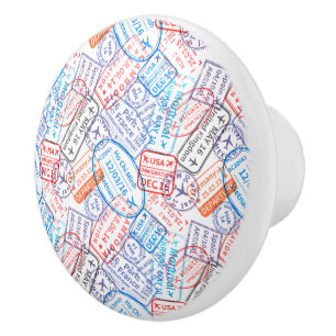 Reise-Symbol Keramikknauf