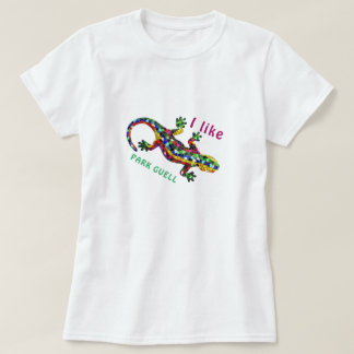 Reise-T-Shirt I Love PARK GUELL. Geschenk-Tee T-Shirt