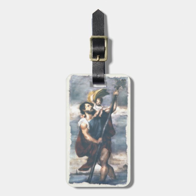 Reise-Tasche Umbau St Christopher sicherer! Gepäckanhänger (Vorderseite vertikal)