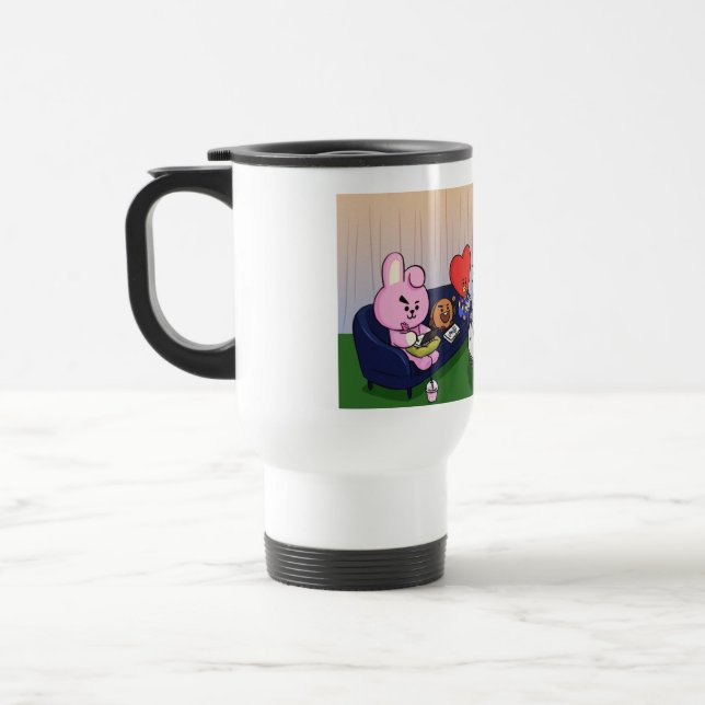 Reise/Tasse, 15 oz Reisebecher (Links)