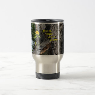 Reise-Tasse… Blüte, in der Sie gepflanzt werden Reisebecher