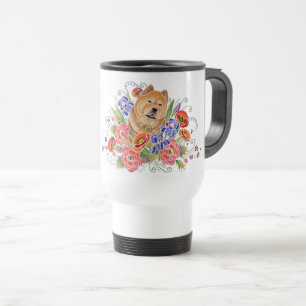 Reise-Tasse Chow-Chow des GLATTEN GARTEN-WEGES Reisebecher