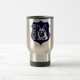 Reise-Tasse der Polizei-K9 Reisebecher