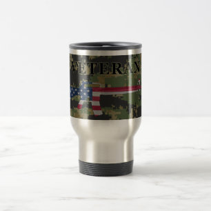 Reise-Tasse Digital des Veteranen-M16 Reisebecher