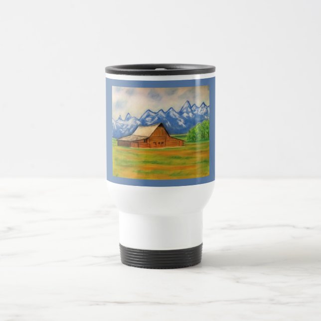 Reise-Tasse "Ein Einfacheres Leben" Reisebecher (Mittel)