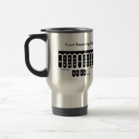 Reise-Tasse - Gerichts-Berichts-Baby