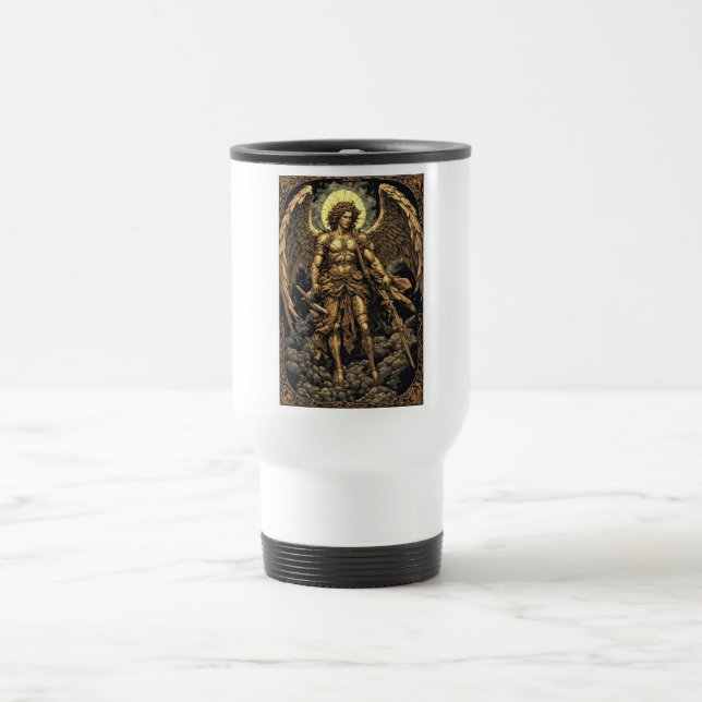 Reise-Tasse 'Goldener St. Michael' Reisebecher (Mittel)
