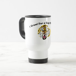 Reise/Tasse : Ich wecke um einen Cup mit Java Reisebecher