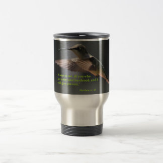 Reise-Tasse… Kolibri… Erholungs… Glaube Reisebecher