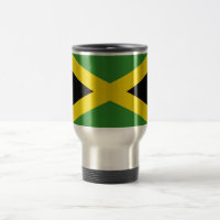 Reise-Tasse mit Flagge von Jamaika