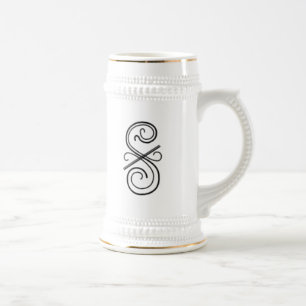 Reise-Tasse mit geschwungener Linie Bierglas