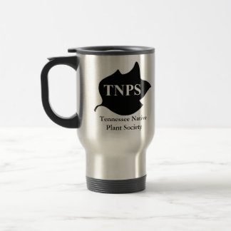 Reise-Tasse mit TNPS Pappel-Blatt-Logo Reisebecher