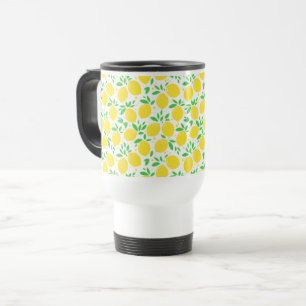 Reise-Tasse mit Zitronen Reisebecher