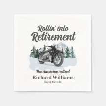 Reise-Thema Ruhestand Klassisches Motorrad Rollen