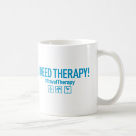 Reise-Therapie Kaffeetasse