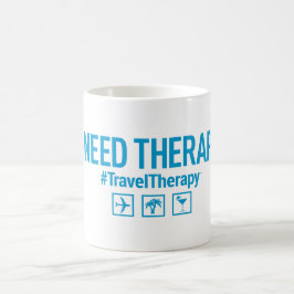 Reise-Therapie Kaffeetasse
