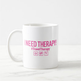 Reise-Therapie Tasse