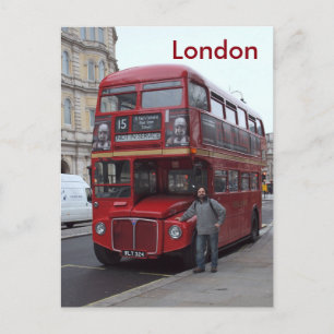 Reise-Tourismus im alten London Postkarte