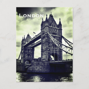 Reise-Tourismus im alten London Postkarte