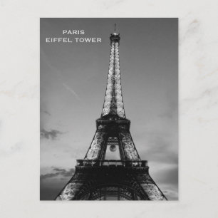 Reise-Tourismus im alten Paris Postkarte