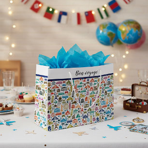 Reise um die Welt Große Geschenktüte