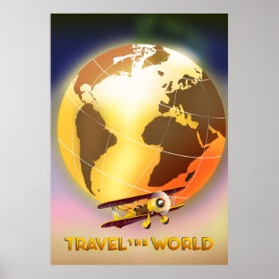 Reise um die Welt Poster