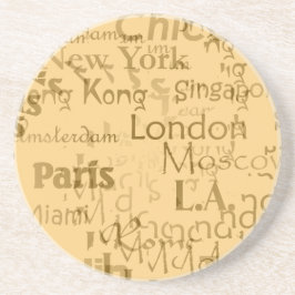 Reise-Untersetzer Getränkeuntersetzer